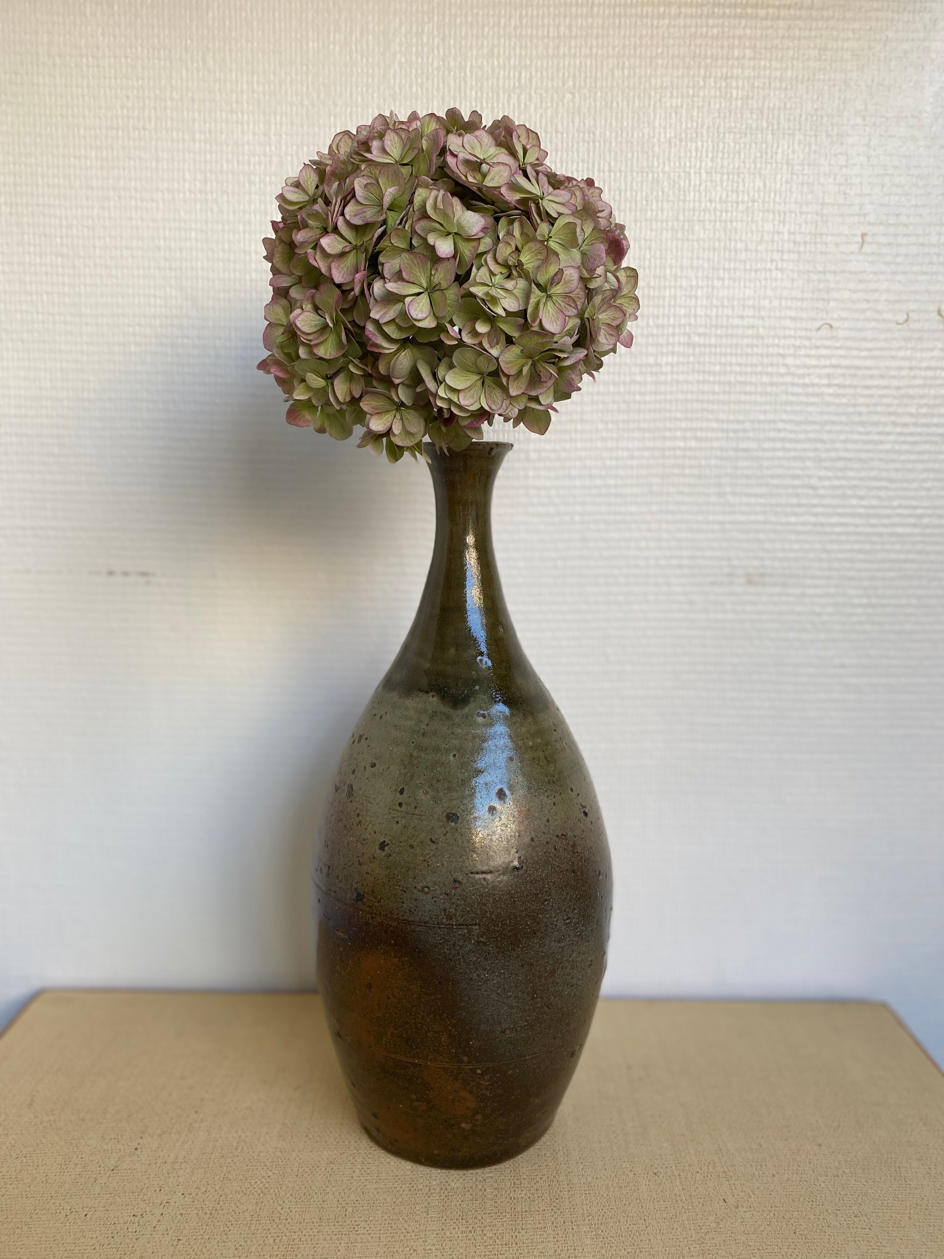 Vintage stoneware vase