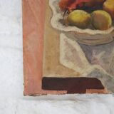 Oil on canvas Still life with fruits XX Minorca