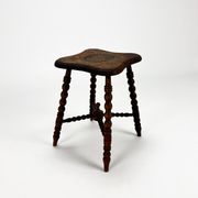 Table d'appoint en chêne antique, années 1920