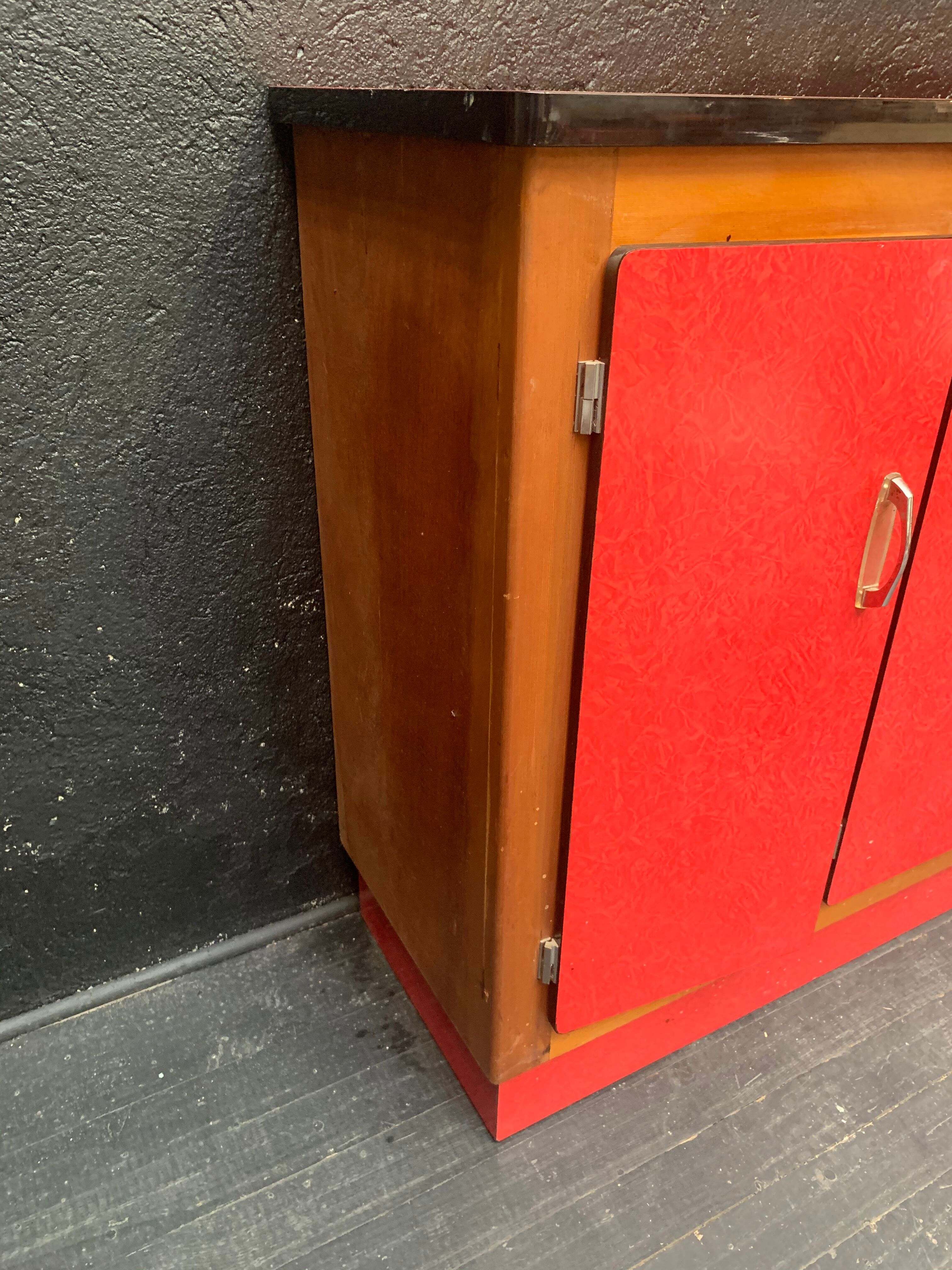 Meuble vintage en formica 1960