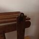 Wall coat rack with mirror
