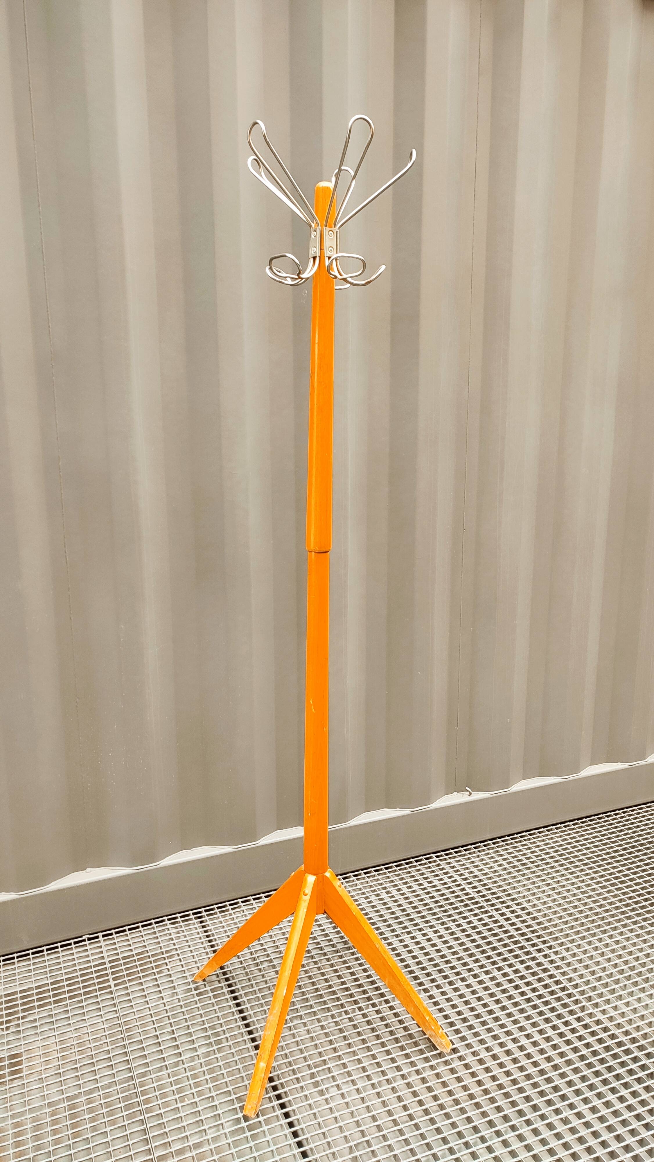 Baumann minimalist coat rack