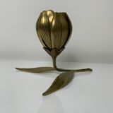 Ashtray flowers on brass stem with 6 removable ashtray petals