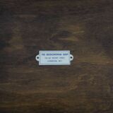 1940 Needlewoman Shop London Coffee Table Embroidery Under Glass