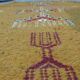 Yellow in 105x65cm wool Kilim rug