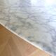 Saarinen Dining Table - Oval Statuarietto Marble KNOLL Eero Saarinen