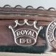 BB stamped plate from the Lyon goldsmiths Bouillet and Bourdelle.