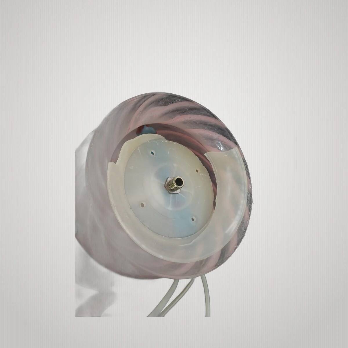 Vintage Murano glass mushroom lamp, Italy 1970.
