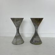 2 jardinières Anton Bee et W. Guhl édition Eternit, 1958