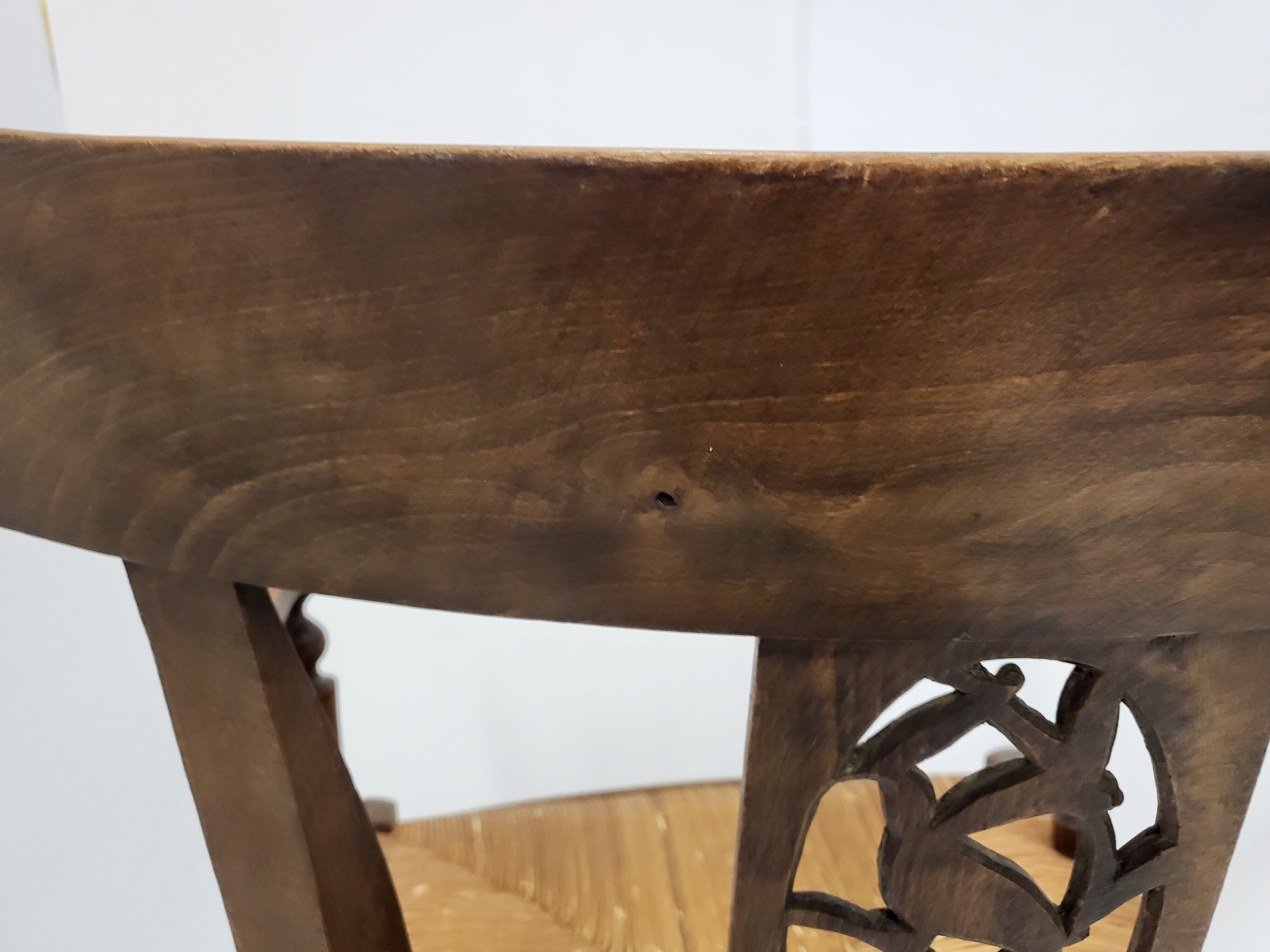 Pair of armchairs Landes 1900 vintage