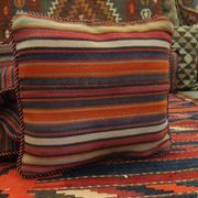 Rayé Kilim Coussin- 35x35cm