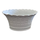 Porcelain basket-style planter