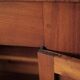 Four-door solid oak sideboard – France, 1960s