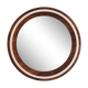 Rosewood mirror, Denmark, 1960s