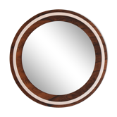 Rosewood mirror, Denmark, 1960s