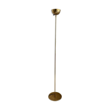 Vintage modernist floor lamp Saint Germain Lumière, brass, France 1980