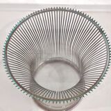 Set of two "Platner Side Table" by designer Warren Platner for Knoll