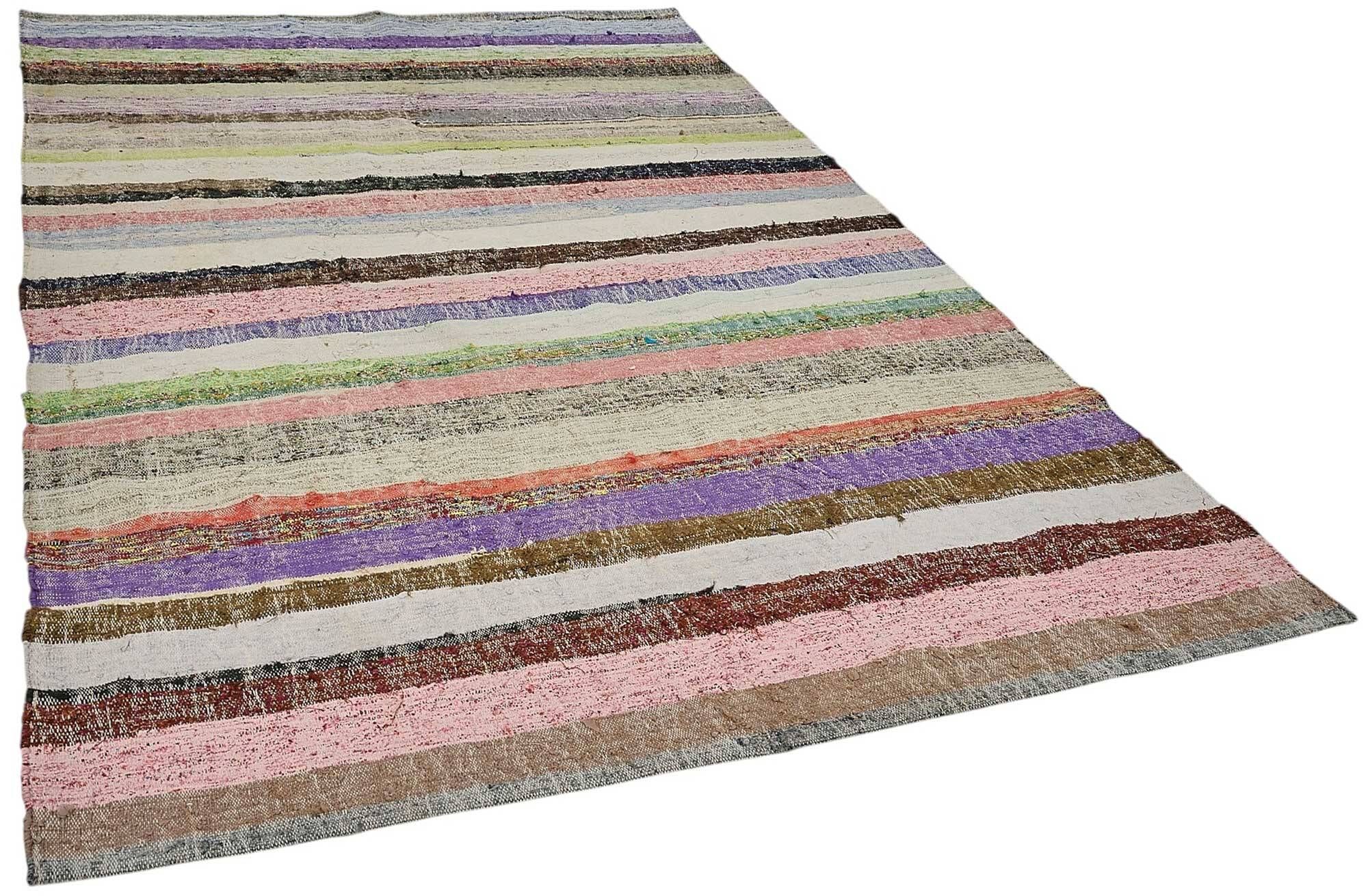 Turkish Handwoven Flatweave Chaput Kilim 195 cm x 285 cm