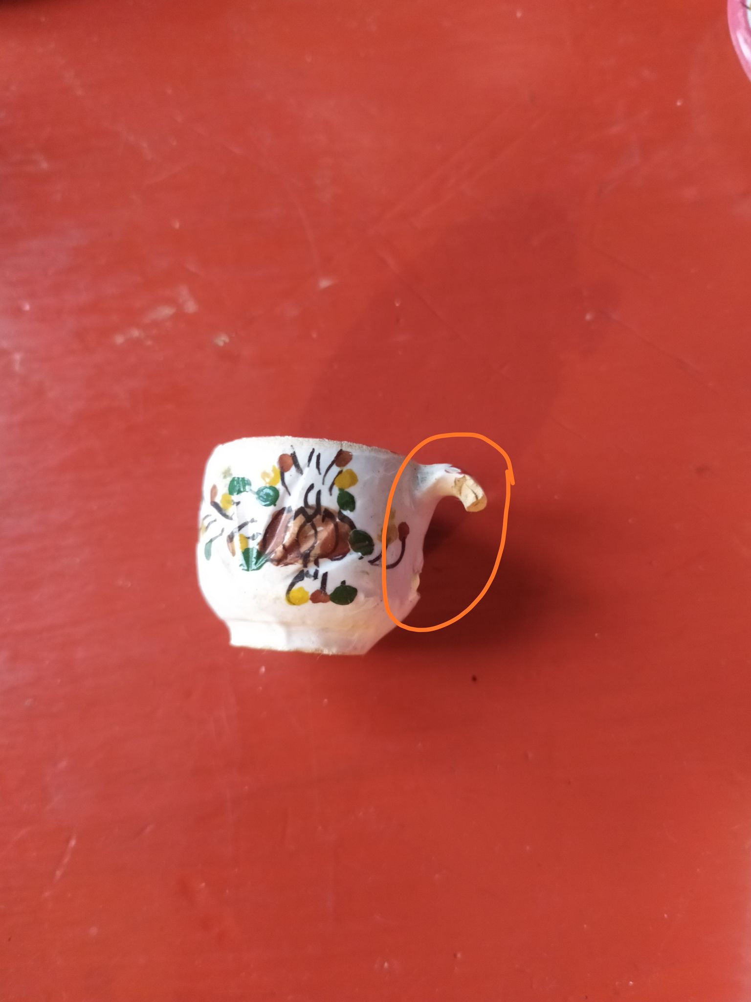 Earthenware dinner set