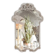 Italian Venetian Murano Floral Wall Mirror