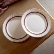 Set of 2 dessert plates "Louise"