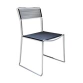 Chair black scoubidou design