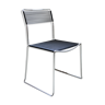 Chaise design scoubidou noir