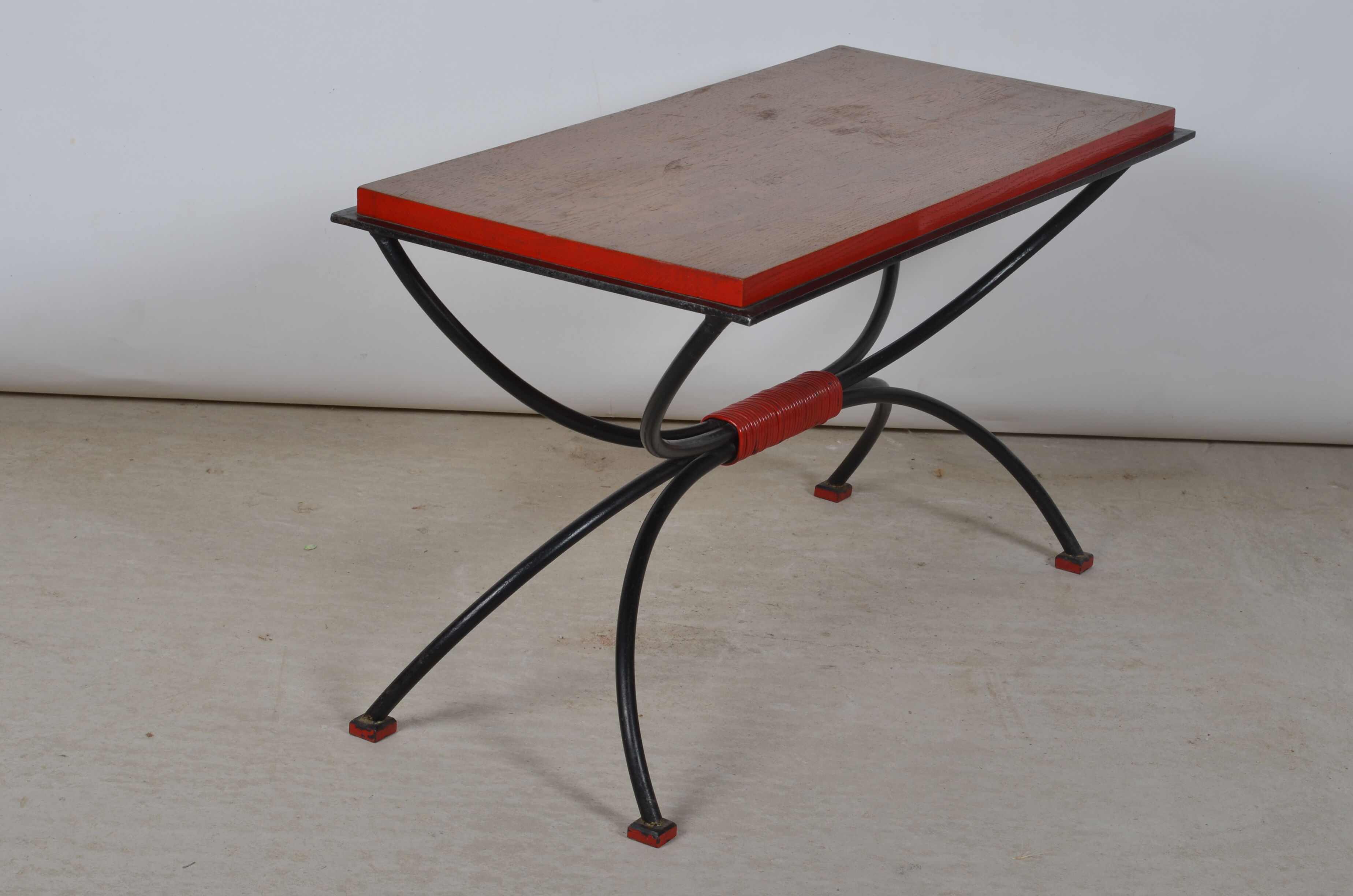 Wrought iron coffee table