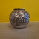 French Art Deco Pewter Vase By Lucien Houzeaux, 1920s