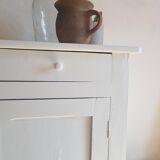 Old white Parisian buffet