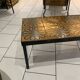 Table basse vintage ceramique circa 1970
