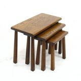Oak Nesting Tables.