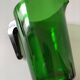 Vintage mint green glass Pichet VERECO, bakelite handle.
