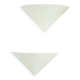 Paire d’appliques coniques Memphis, IKEA, 1980