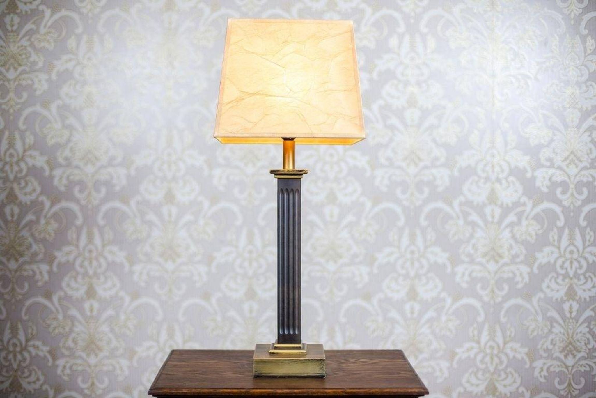 Lampe de table électrique vintage, années 1990