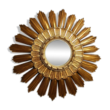 Vintage sunburst mirror, 1960s