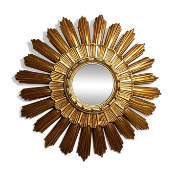 Vintage sunburst mirror, 1960s