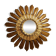 Vintage sunburst mirror, 1960s