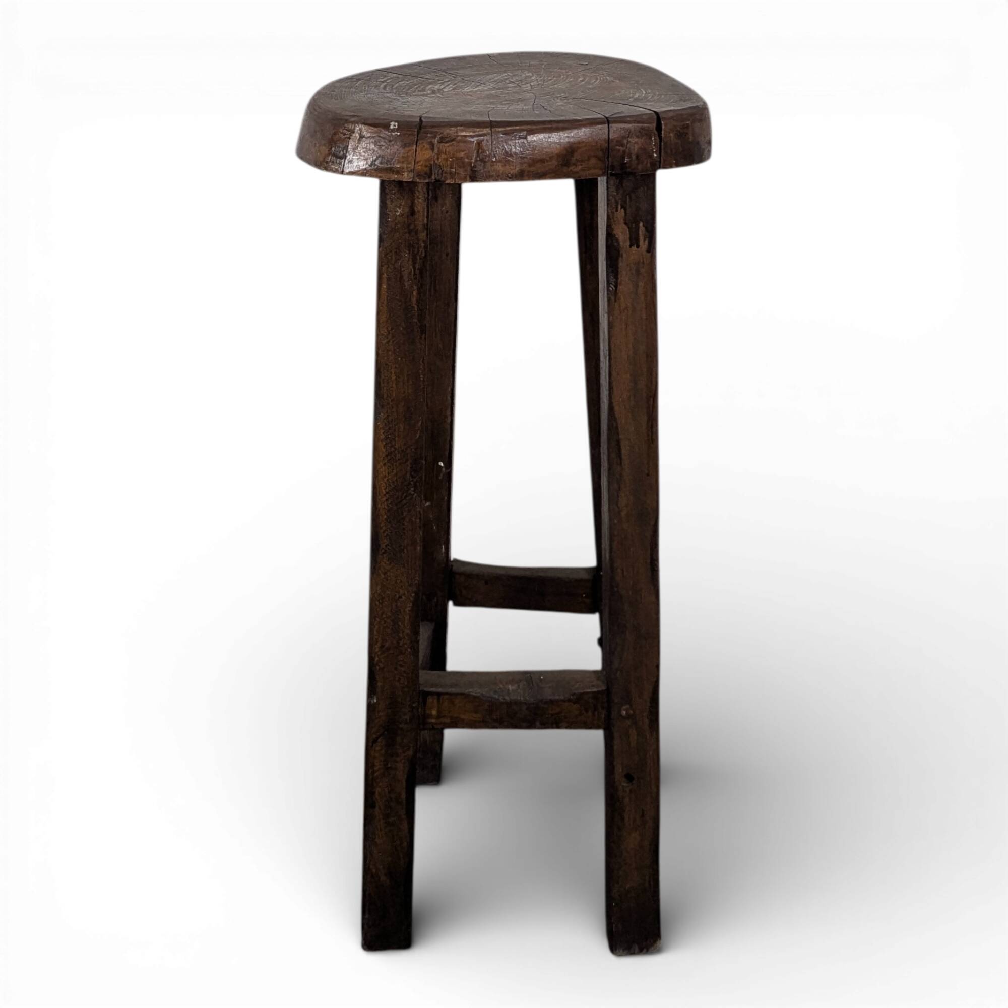 Brutalist stool Olavi Hanninen