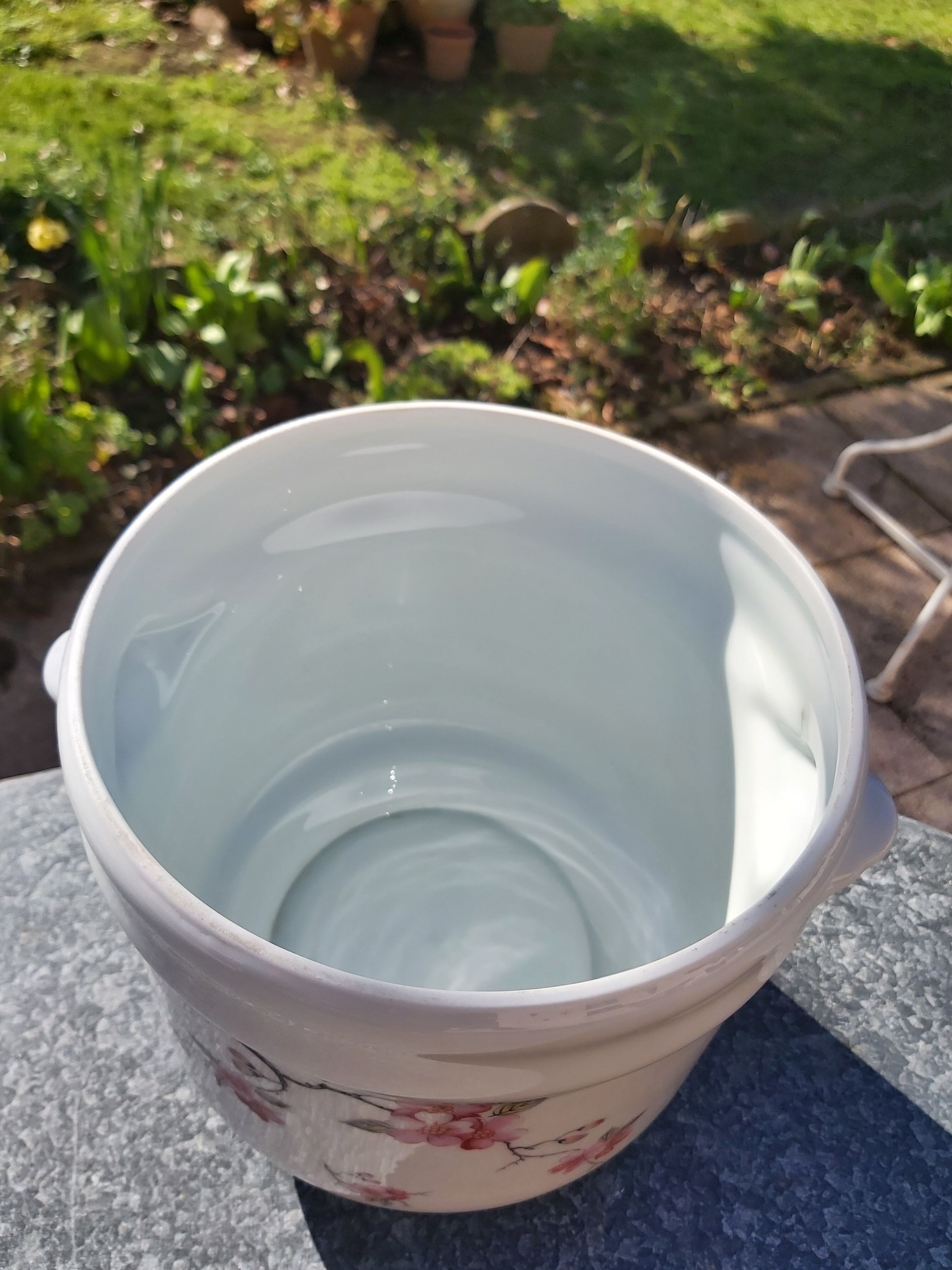 Limoges porcelain pot cache