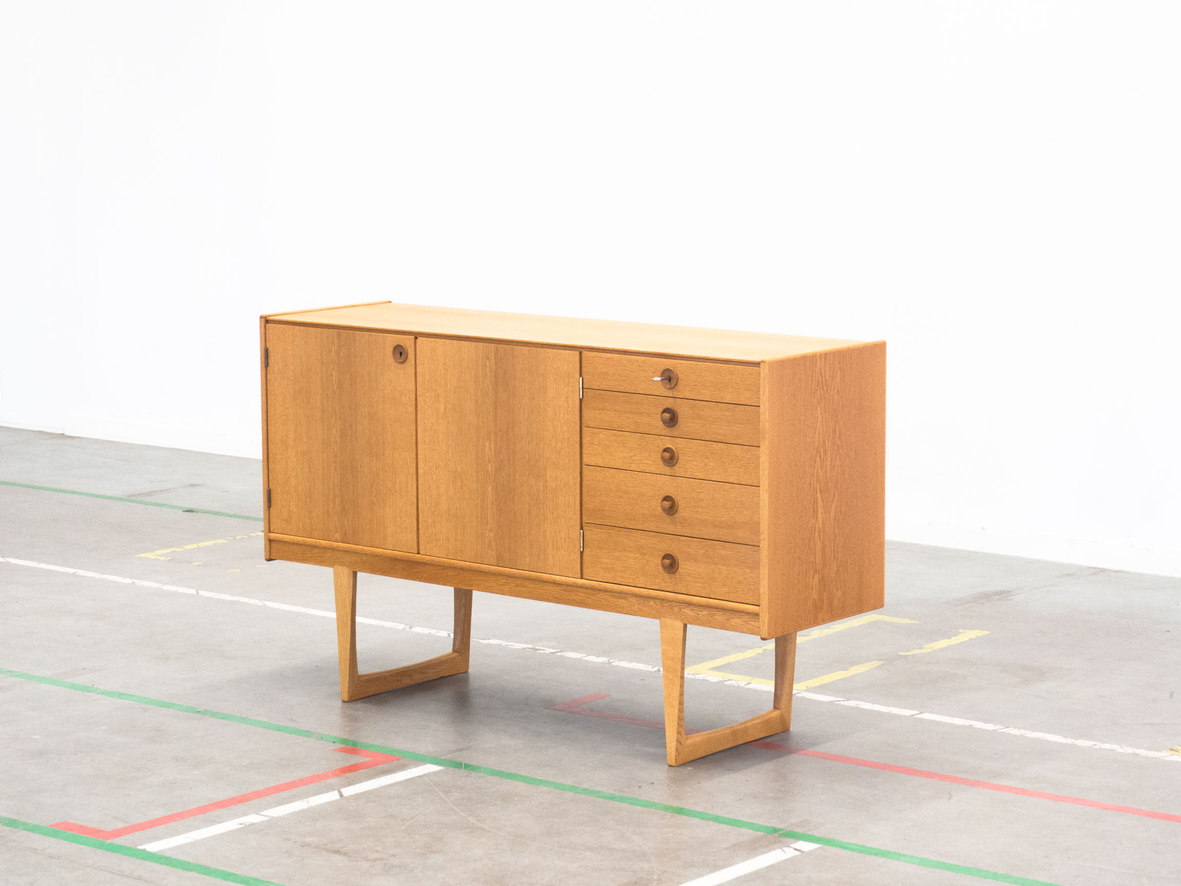 Oak buffet "Tokyo" - Yngvar Sandström for Nordiska Kompaniet