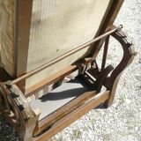 1930-40 Arts and Krafts period Morris armchairs with retractable footrest