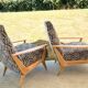 Paire de fauteuils style scandinave , des années 70/80'