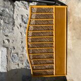 Rattan headboard