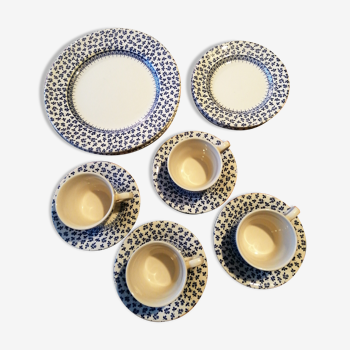 English earthenware set