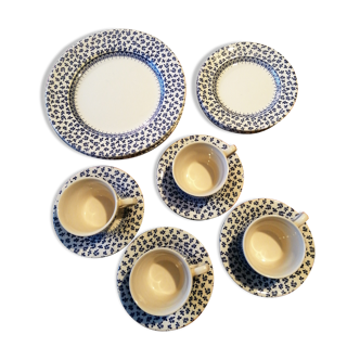 English earthenware set