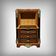 Secretary in precious wood marquetry, Napoleonic III period – Mid 19th century