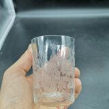 Lourdes souvenir cup engraved with acid