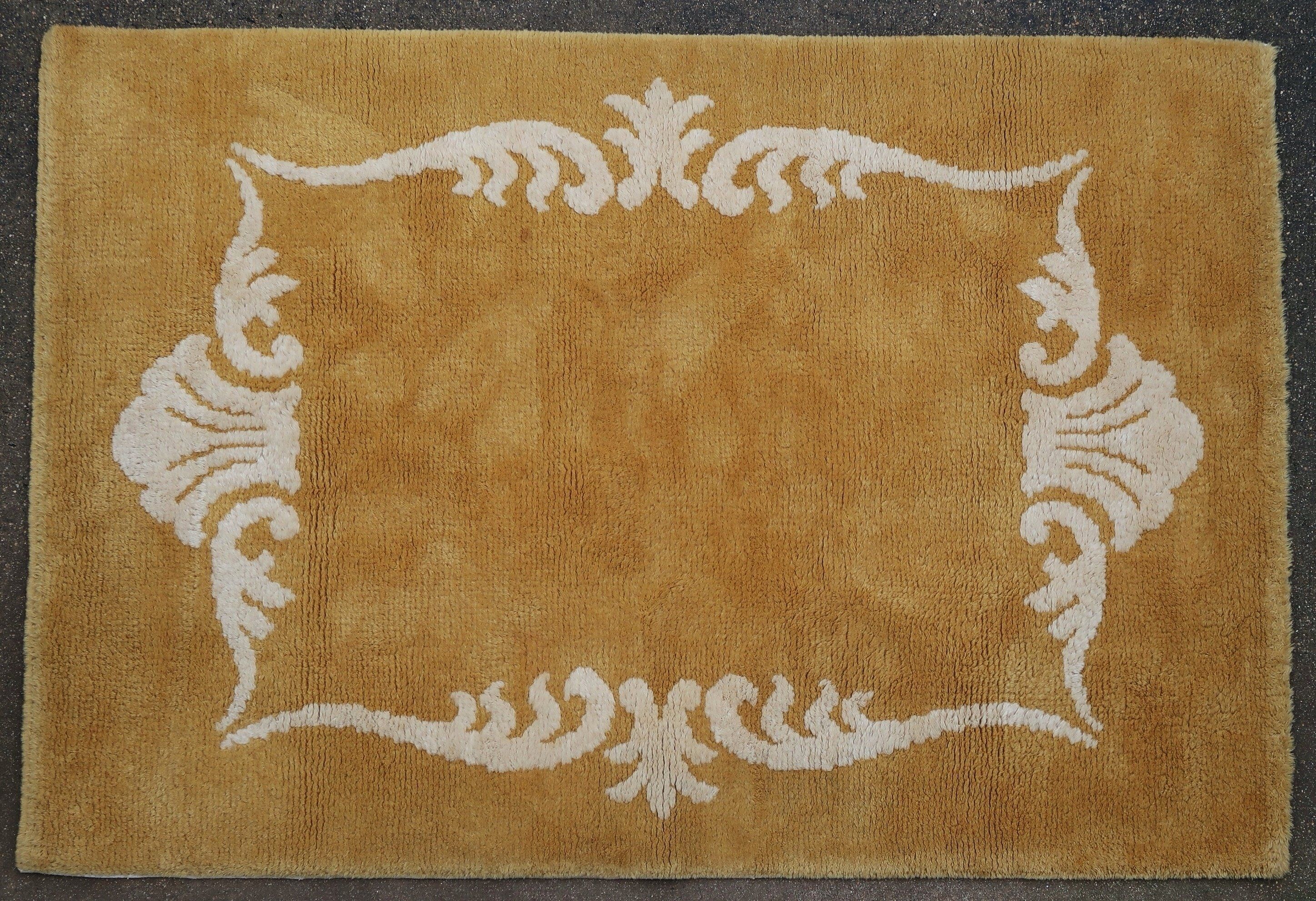 French rug Beauvais 1950