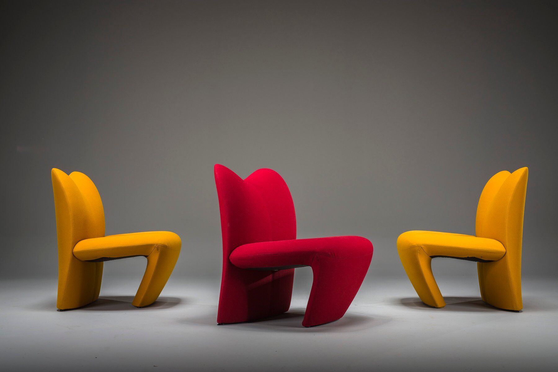 Multipla lounge chairs by Dillon & Wheeler for Kron Design, 1990s, set of 3